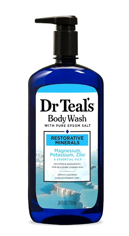Dr Teal's Restorative Minerals Body Wash, Magnesium, Potassium & Zinc