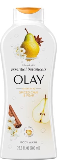 Olay Body Wash — Spiced Chai & Pear